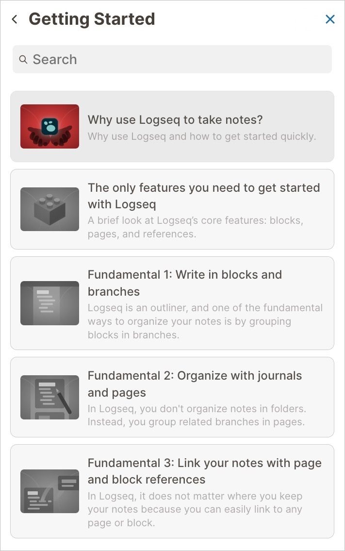 Logseq 0.9.14: Better Sidebars and Smart Merge for Sync